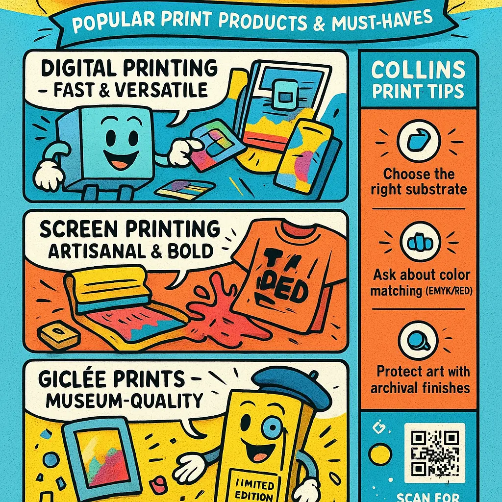 collins print - Original